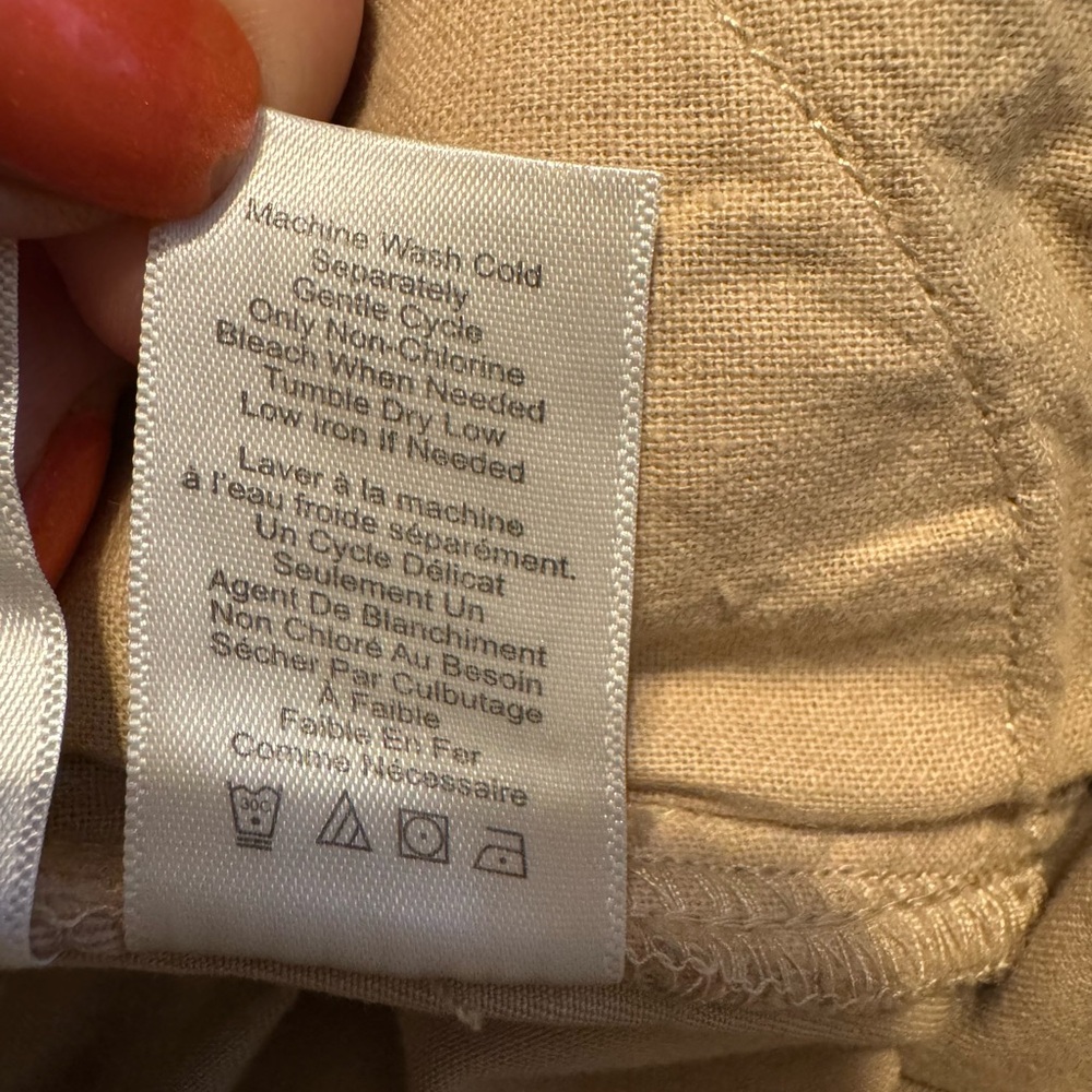 NWT COLDWATER CREEK CHINO SHORTS 12 PETITE #X - Picture 9 of 10